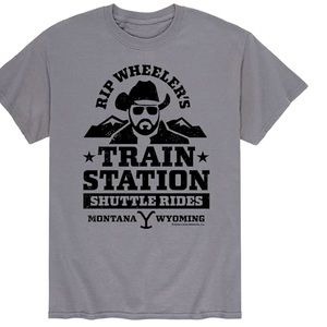 Men’s asphalt gray yellow stone T-shirt comes in all sizes small thru 6XL